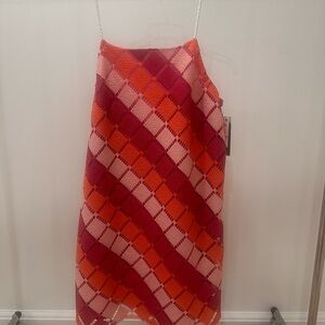 INC International Concepts Vibrant Red and Orange Apparel